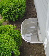 basement egress window well